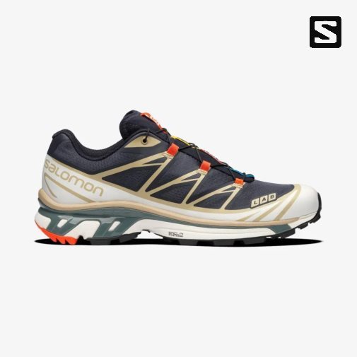 Navy Salomon Xt-6 Men's Sneakers | PH 48530M